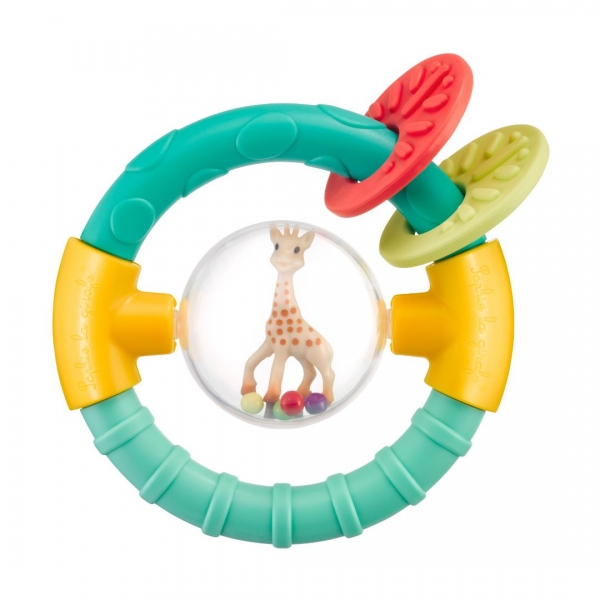 Μαλακή Κουδουνίστρα & Μασητικό 2 σε 1 (3 μηνών+)