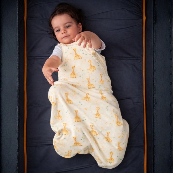 BabyBliss - BlissSac x Σόφι η Καμηλοπάρδαλη: Ανοιξιάτικος/Φθινοπωρινός Υπνόσακος 1.0 tog " Vanilla"